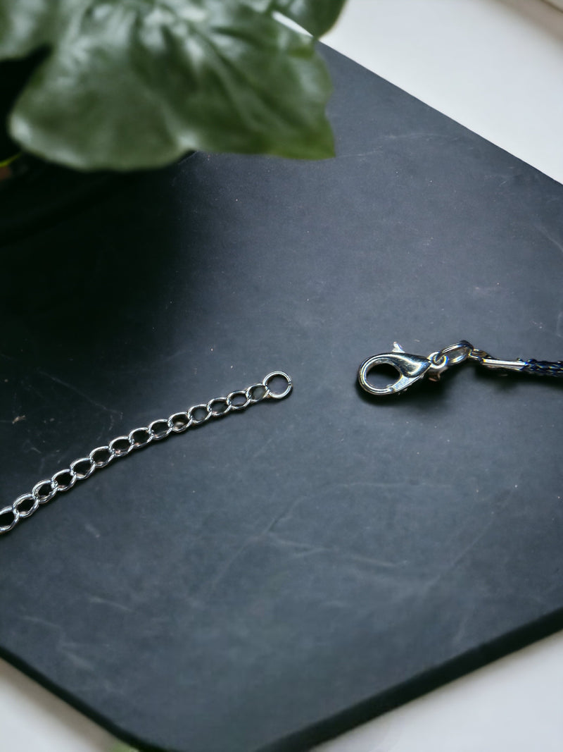 Howelite DT Point Crystal Necklace