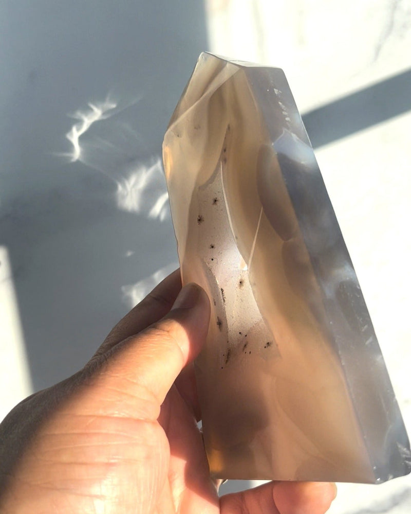 Druzy Agate Point 1