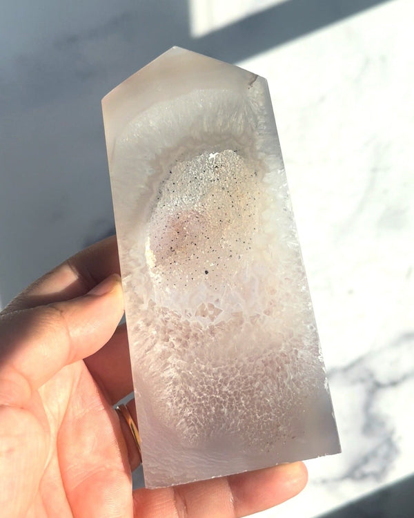 Druzy Agate Point 2