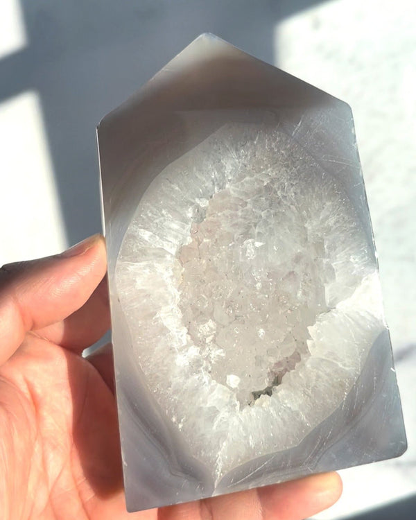 Druzy Agate Point 3