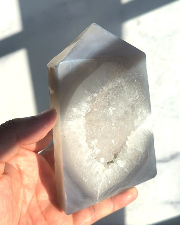 Druzy Agate Point 3
