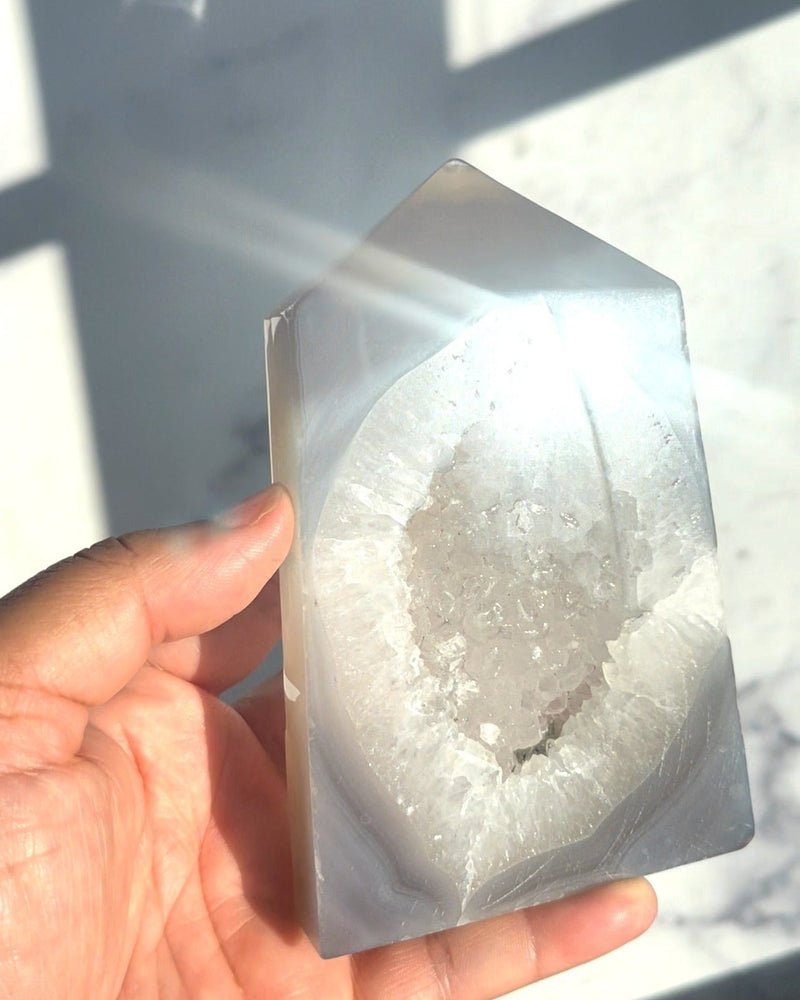 Druzy Agate Point 3