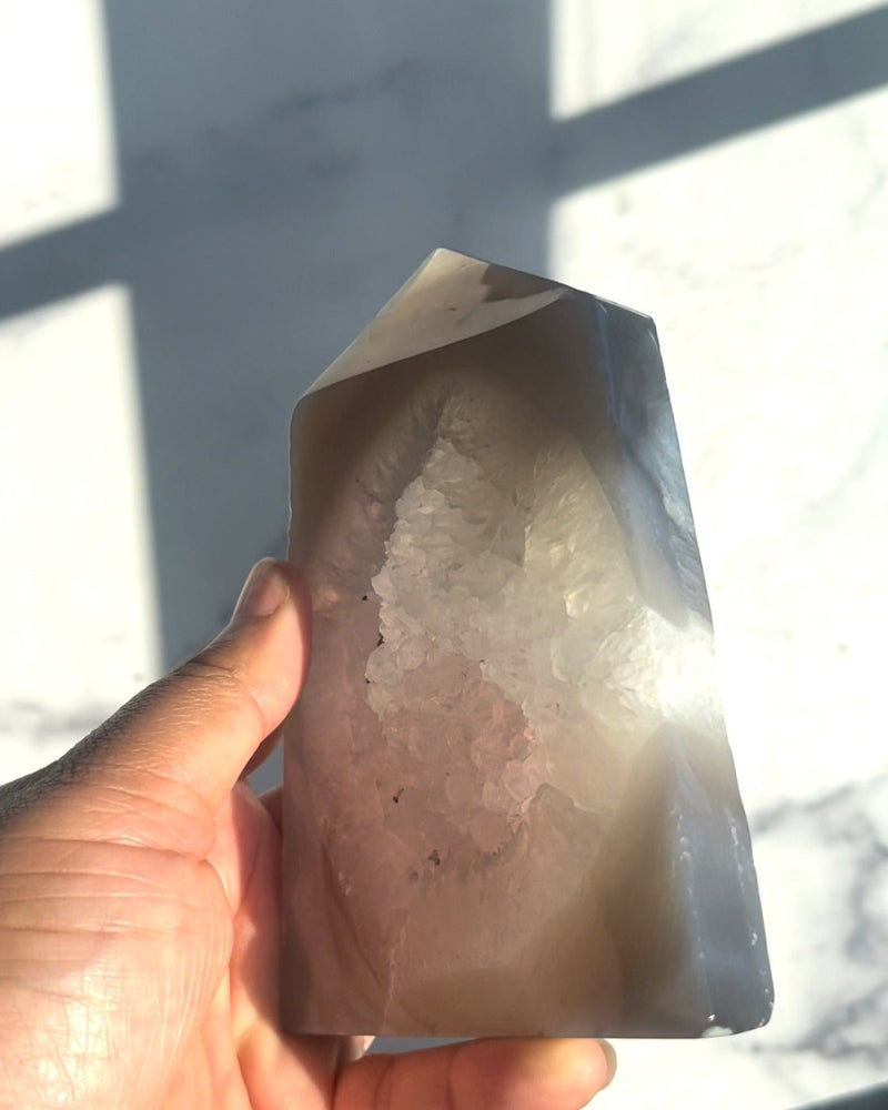 Druzy Agate Point 3