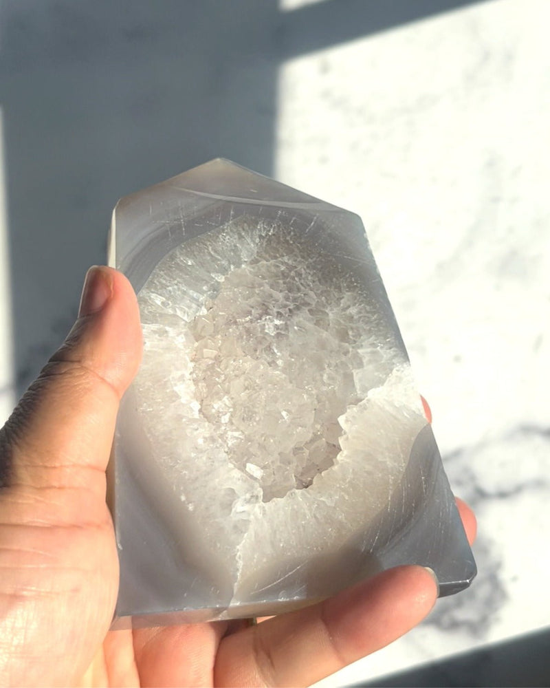 Druzy Agate Point 3