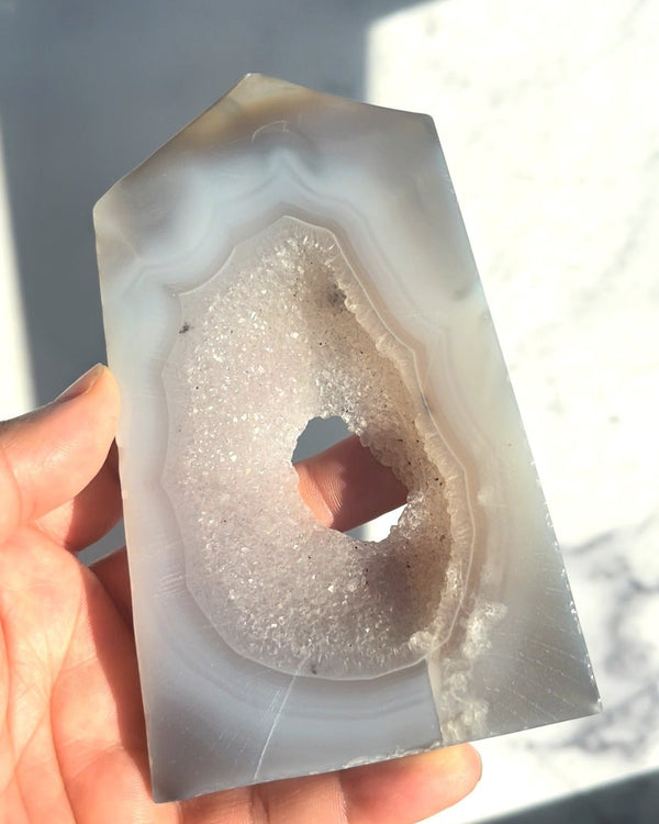 Druzy Agate Point 4