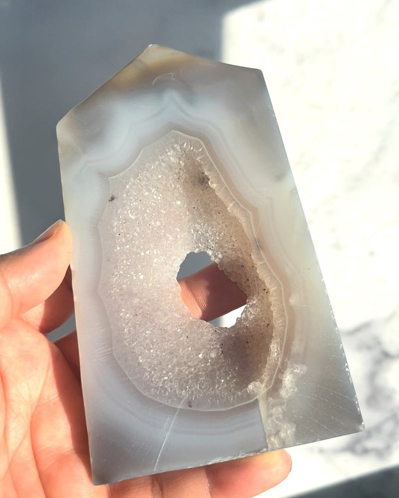 Druzy Agate Point 4