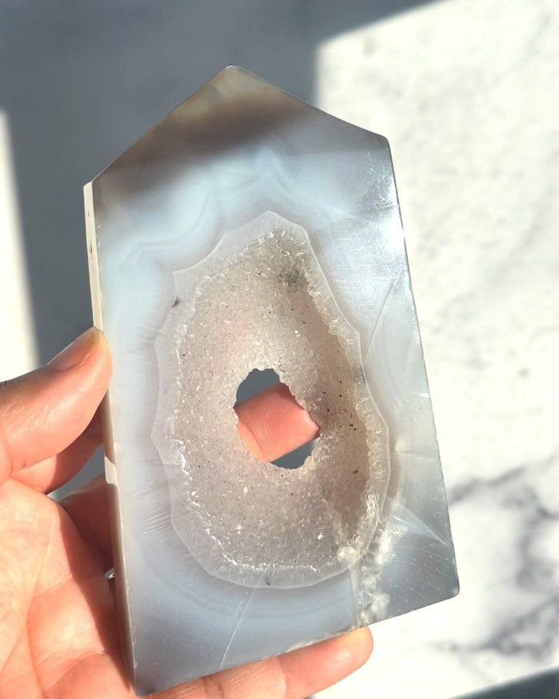 Druzy Agate Point 4