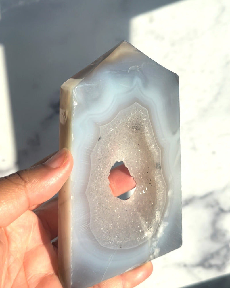 Druzy Agate Point 4