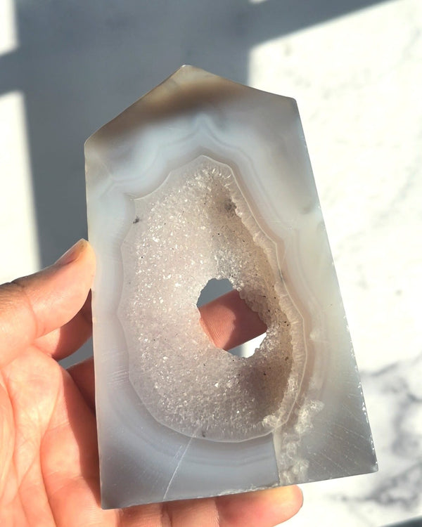 Druzy Agate Point 4