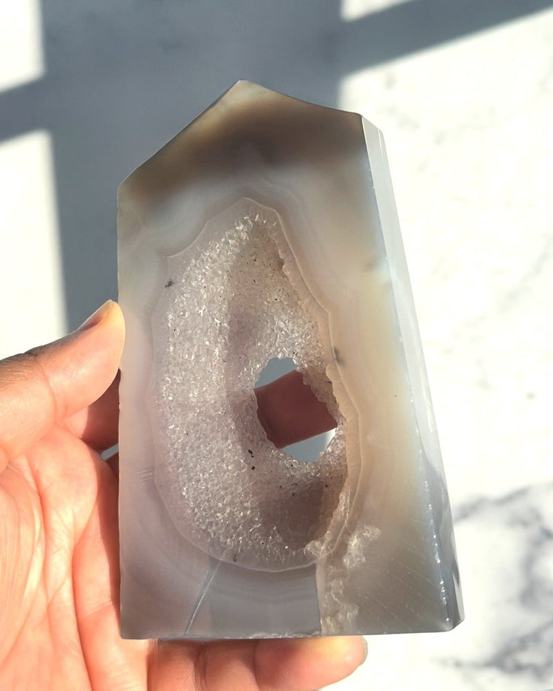 Druzy Agate Point 4