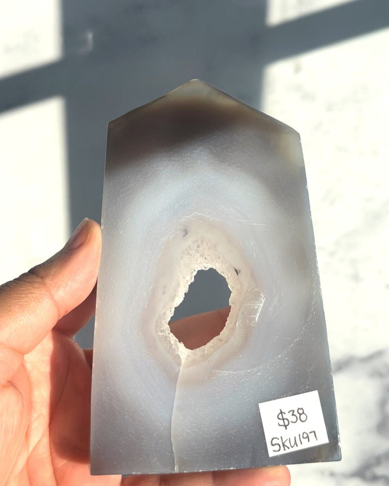 Druzy Agate Point 4