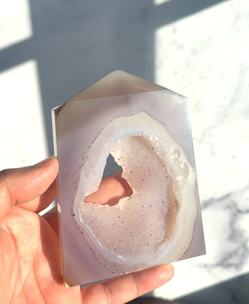Druzy Agate Point 5