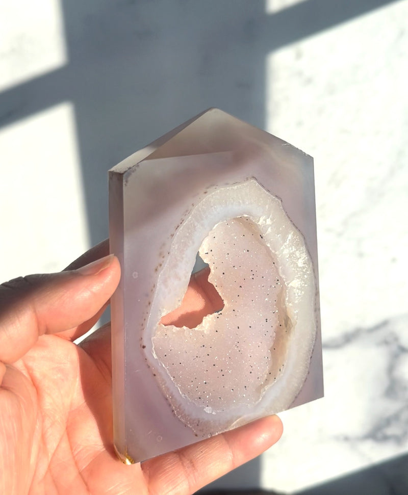 Druzy Agate Point 5