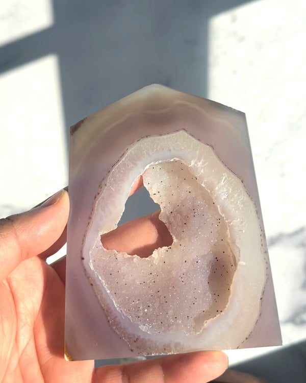 Druzy Agate Point 5