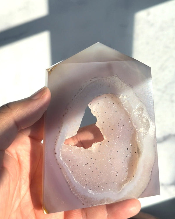 Druzy Agate Point 5