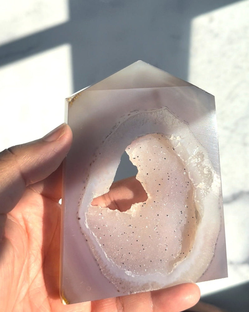 Druzy Agate Point 5